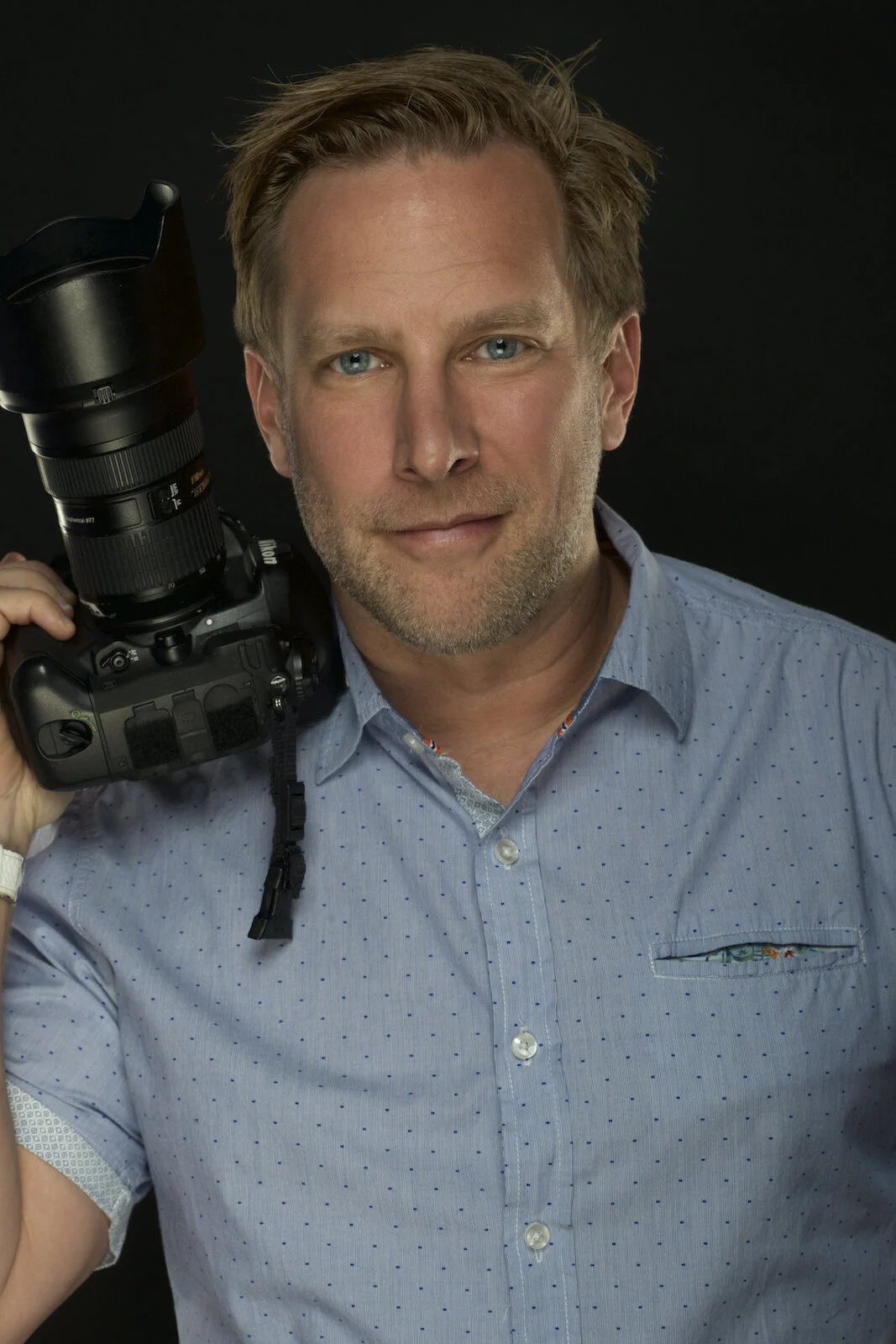 Marc Pagani in his New Orleans studio